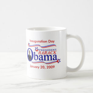 Obama Inauguration Keepsake Coffee Cup