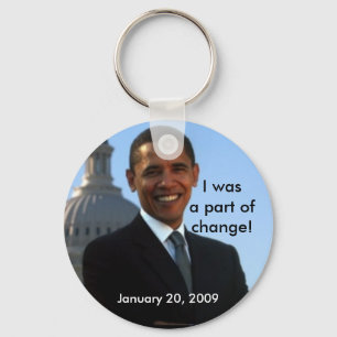Obama Inauguration Key Ring