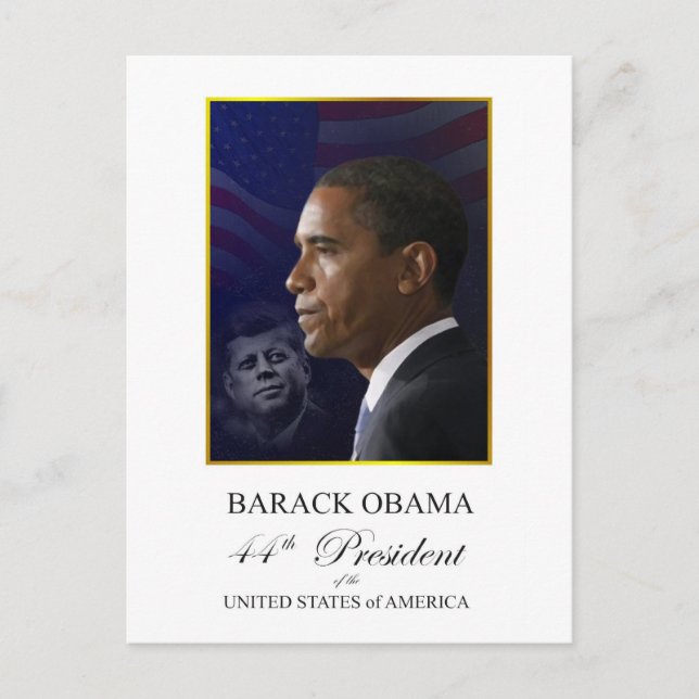 Obama Inauguration Souvenir Postcard (Front)