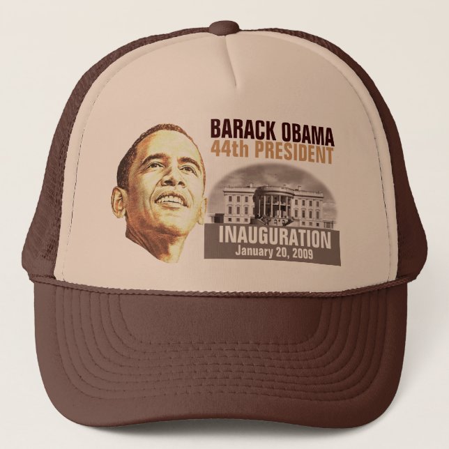 Obama Inauguration Trucker Hat (Front)