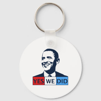 Obama Inauguration Yes We Did Key Ring