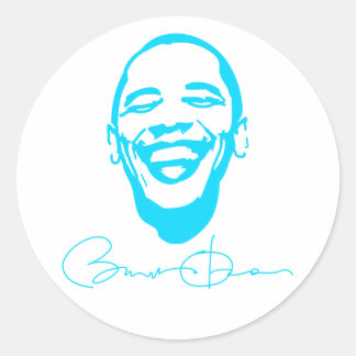 Obama Infectious Smile Signature Sticker