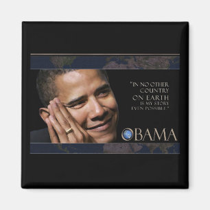 Obama Inspirational Quote Magnet