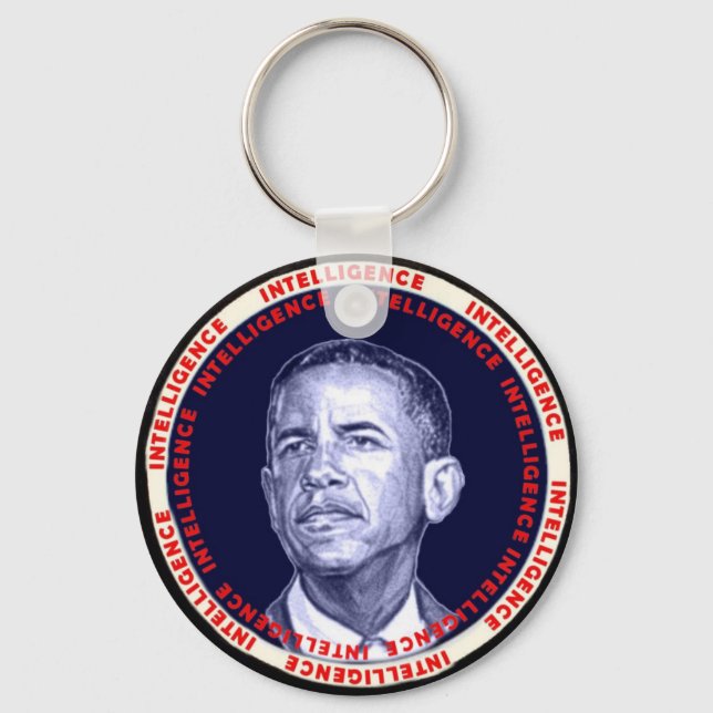 Obama Intelligence keychain (Front)