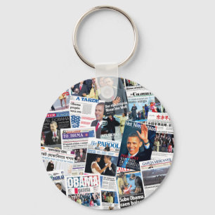 Obama International Inauguration Keychain