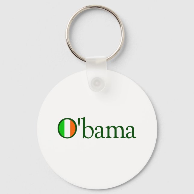 Obama Irish Key Ring (Front)