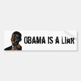 obama is a liar bumper sticker
