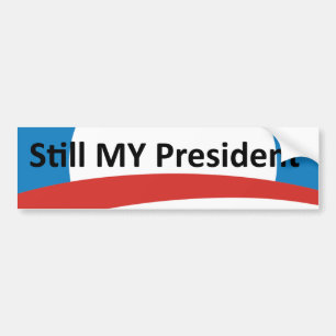 Obama Is My President Dump Trump Bumper Sticker