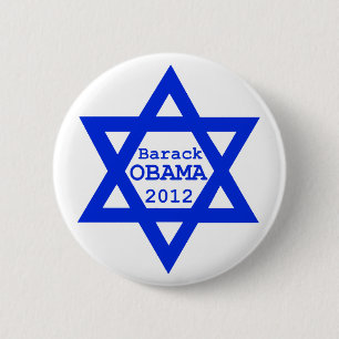 Obama Jewish Button