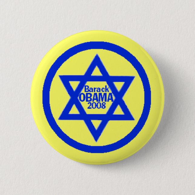 Obama JEWISH Button (Front)