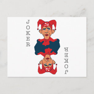 Obama-Joker Postcard