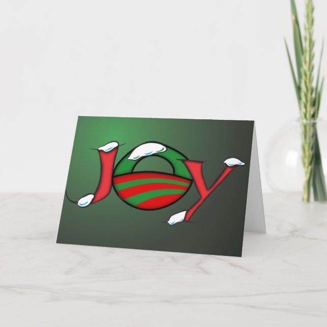 Obama Joy Christmas Card (Front)