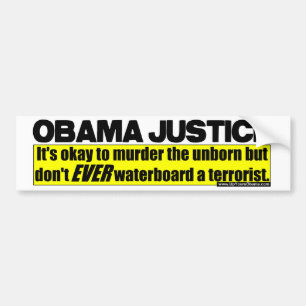 Obama Justice Bumper Sticker