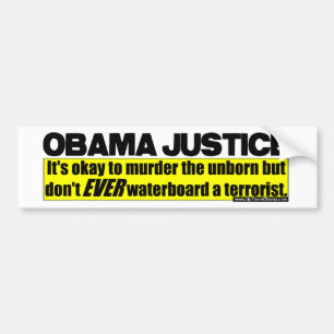 Obama Justice Bumper Sticker