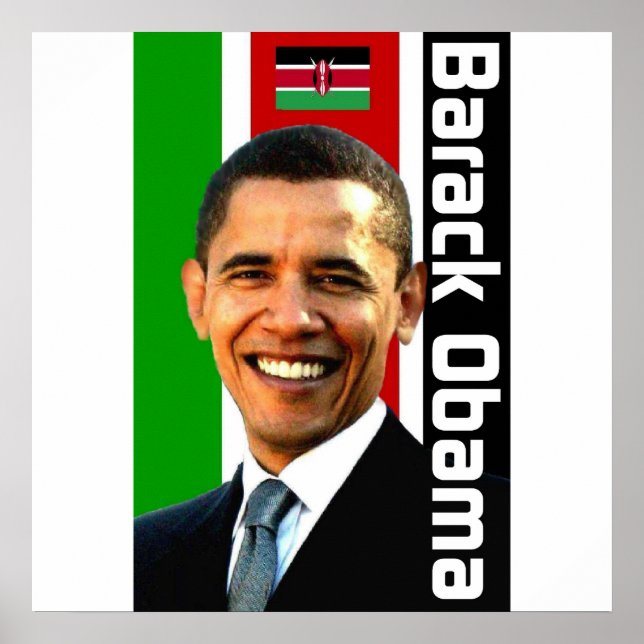 Obama Kenyan Heritage Poster (Front)