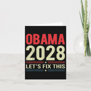 Obama Lets Fix This Protest Resist And Save Democr Card