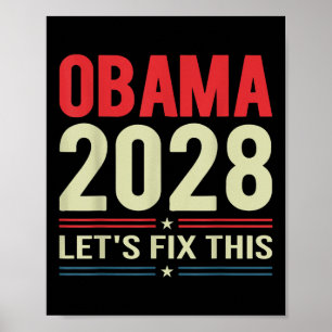 Obama Lets Fix This Protest Resist And Save Democr Poster
