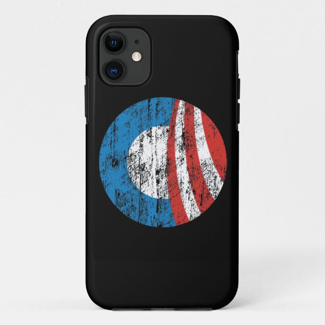Obama Logo Distressed iPhone 5 Case Mate Case (Back)
