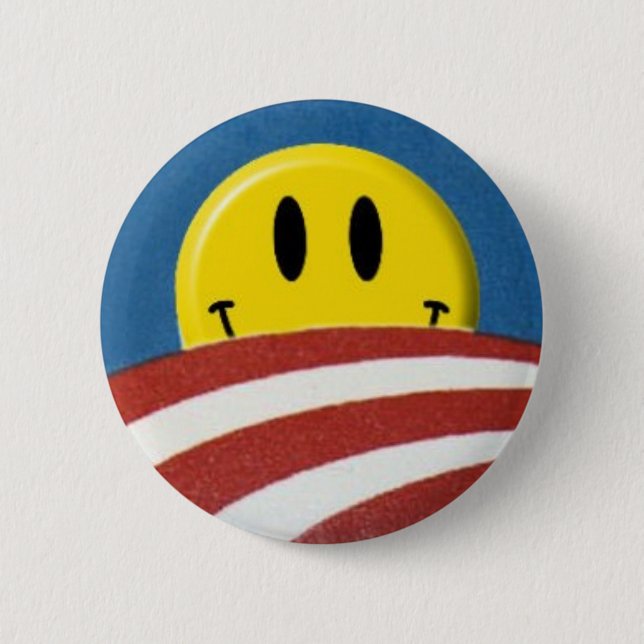 Obama Logo Face Button (Front)