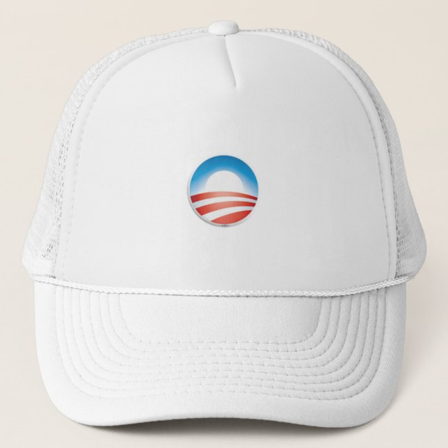 Obama Logo Trucker Hat (Front)