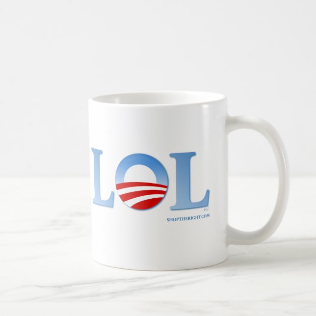 Obama LOL Coffee Mug (Right)