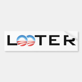 Obama Looter Bumper Sticker