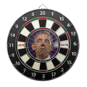Obama LOVE or HATE Dartboard