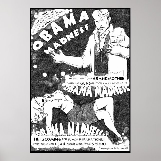 Obama Madness Poster (Front)