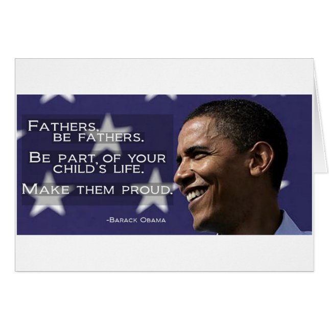 Obama Make your children proud (Front Horizontal)