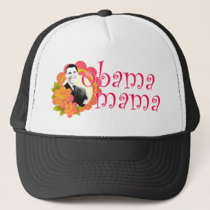 obama mama trucker hat