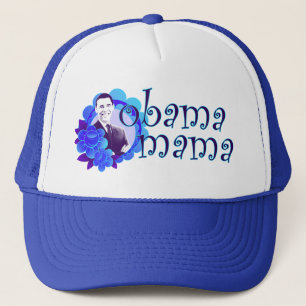 obama mama trucker hat