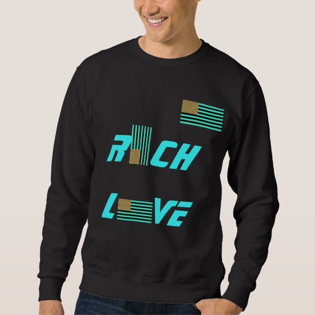 OBAMA MENS RICH LOVE SWEATER (Front)