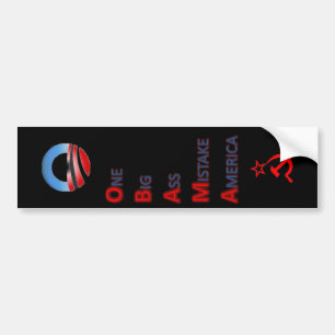 Obama Mistake Bumper Sticker