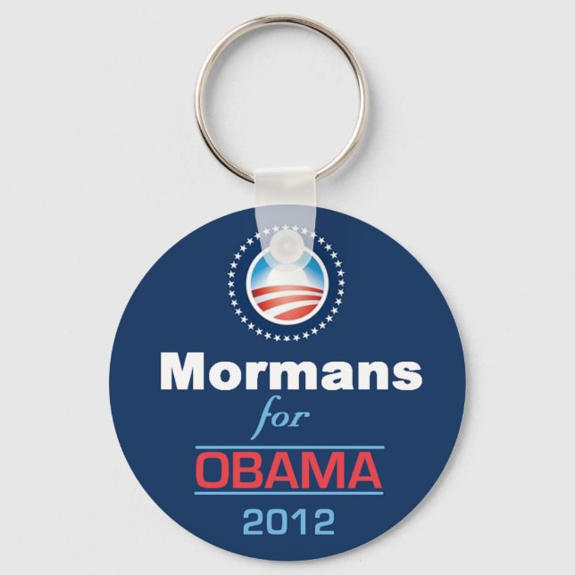 Obama MORMANS Key Ring (Front)