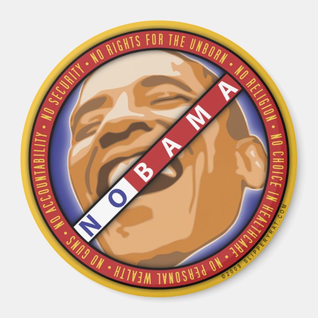 Obama “Nobama” Magnet (Front)