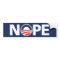 Obama, "NOPE" Bumper Sticker