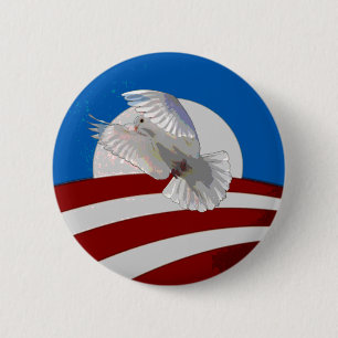 Obama peace button