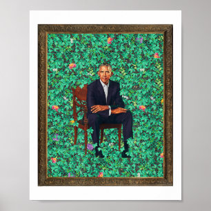 Obama Portrait Tee  Poster