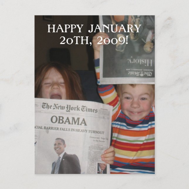 Obama postcard (Front)