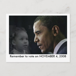 Obama Postcard - Ashley
