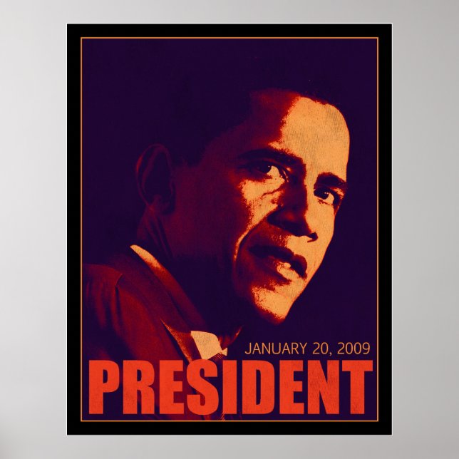 Obama President Poster (Front)