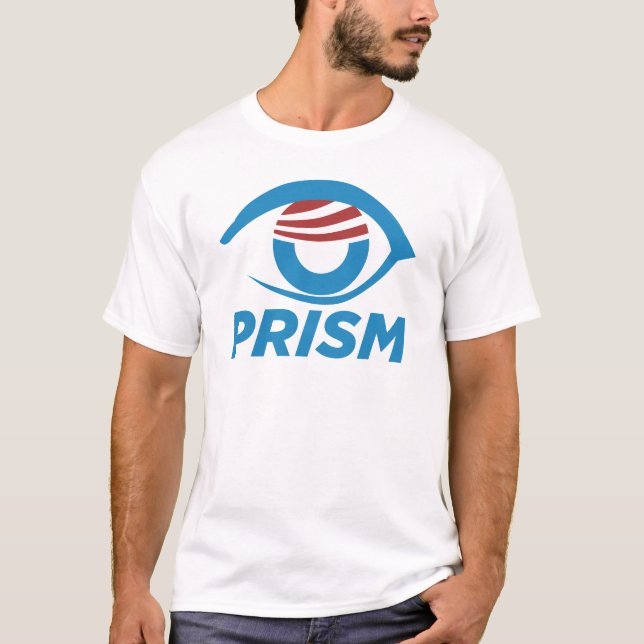 Obama Prism Logo T-Shirt (Front)