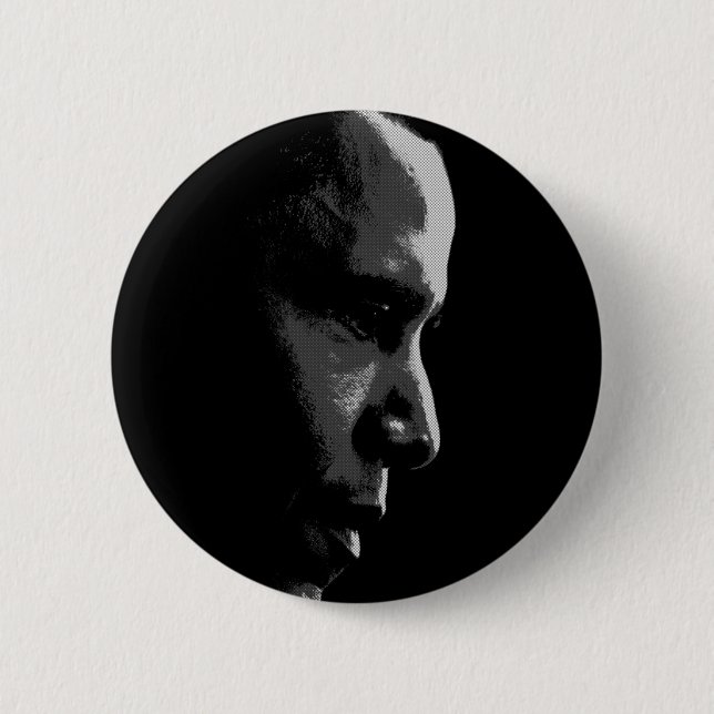 Obama Profile Pin (Front)