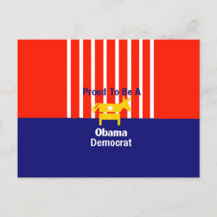Obama Proud Postcard
