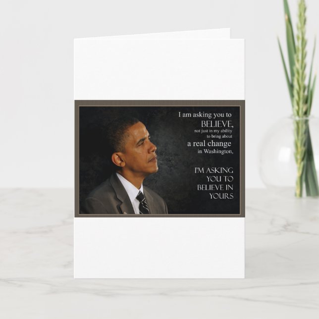 Obama Quote Card (Front)