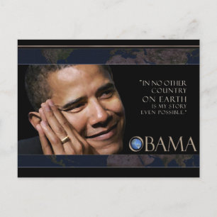 Obama Quote Postcard