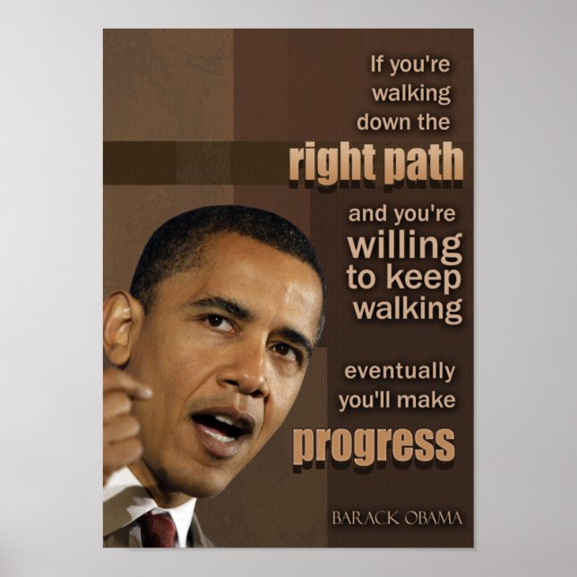 Obama Quote Poster (Front)