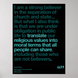 Obama Quotes Poster