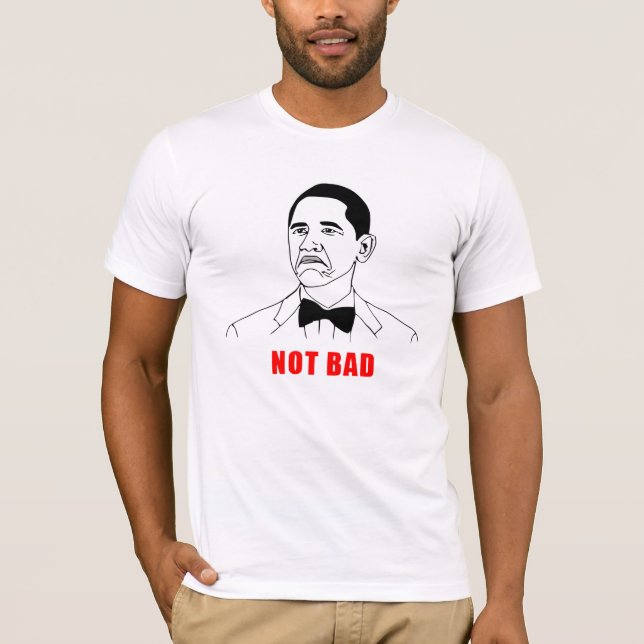 Obama Rage Face T-Shirt (Front)