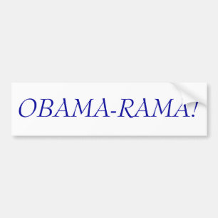 OBAMA-RAMA! BUMPER STICKER